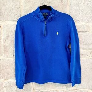 UNWORN- Boys (Michigan Colors) Polo Ralph Lauren Quarter Zip
